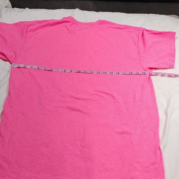 Peeps mens neon pink t shirt size large - Picture 8 of 10